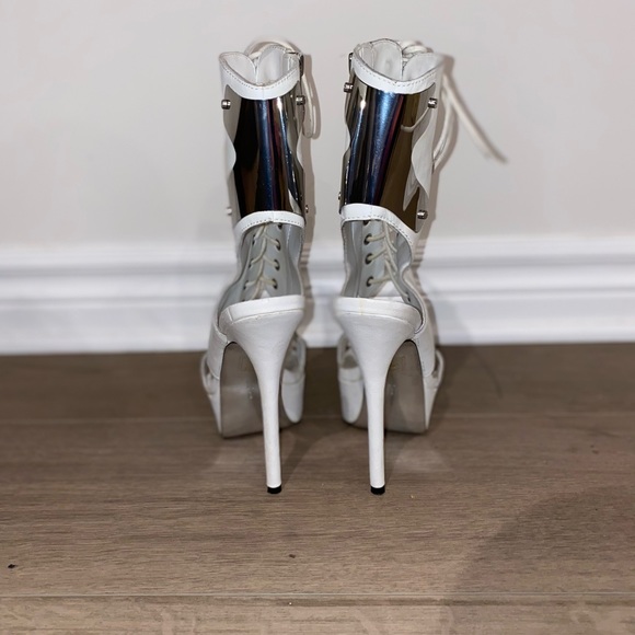 Bebe lace-up heels - Picture 2 of 5